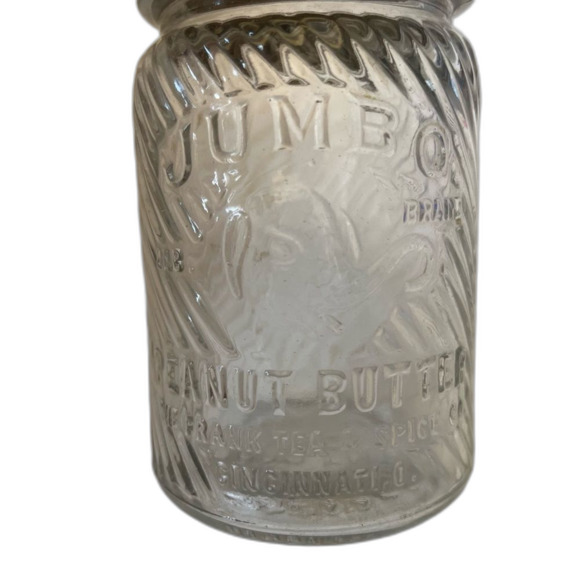 Vintage Antique Jumbo Peanut Butter Jar - Picture 1 of 6